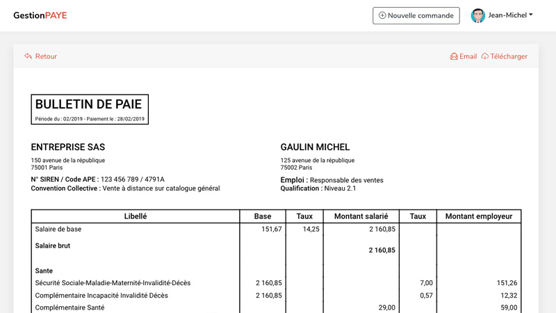 Bulletin de salaire confidentialité